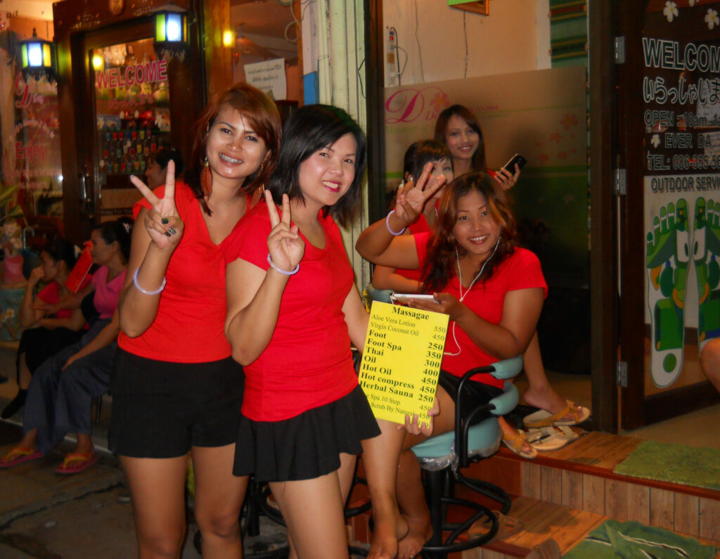 Happy Ending Massage parlours in thailand