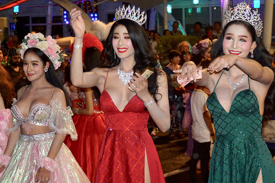 Ladyboys in Krabi