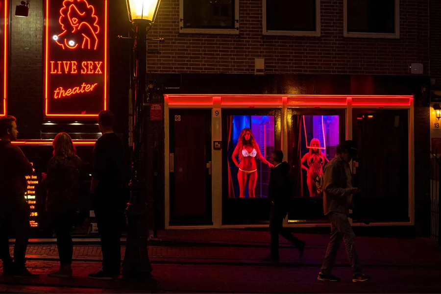 Amsterdam red light Districts