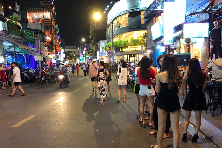Street Hookers in Ho chi Minh City